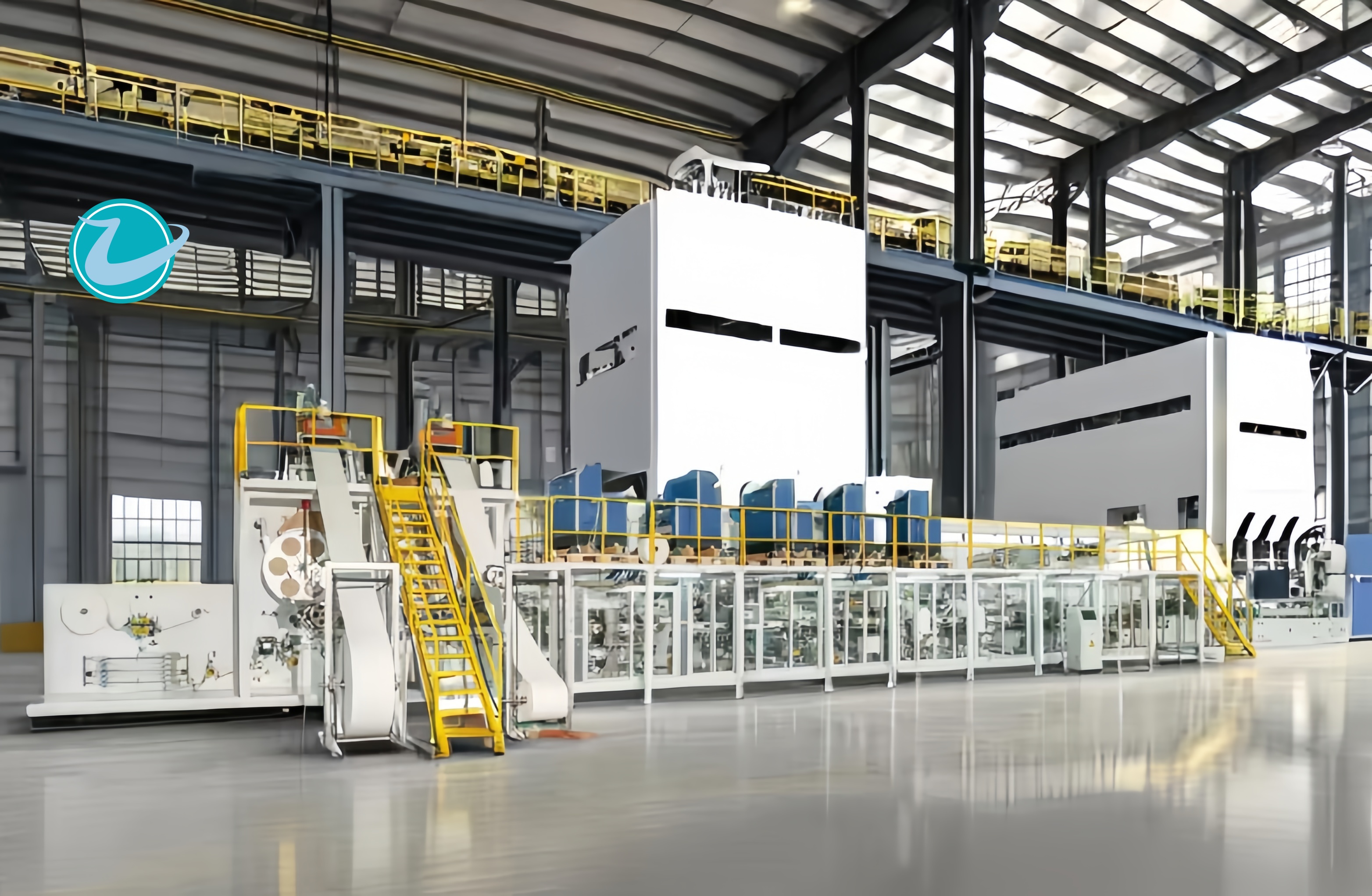 LINKWORLD - FULL SERVO ADULT DIAPER PRODUCTION LINE CUSTOMIZED