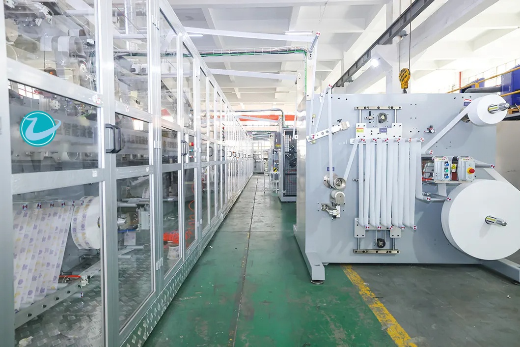 LINKWORLD - FULL SERVO ADULT DIAPER PRODUCTION LINE CUSTOMIZED
